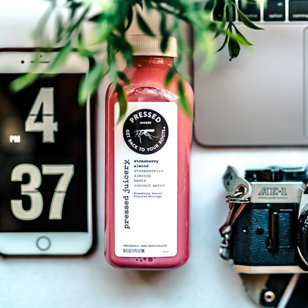 Juicery Vitamin Shot. Strawberry & Almond
